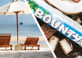 Mężczyzna znalazł na plaży „Bounty”, które przez 30 lat leżało na piasku. Zaskoczył go projekt opakowania z przeszłości i jego zawartość