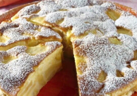 Najbardziej delikatne włoskie ciasto z jabłkami "Świąteczne"