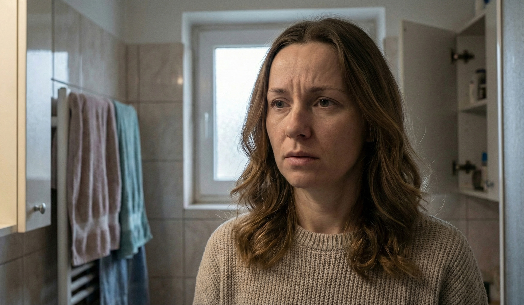 Wróciłam z dziećmi wcześniej z wyjazdu. W łazience zobaczyłam dwa mokre ręczniki i perfumy, których nie używam