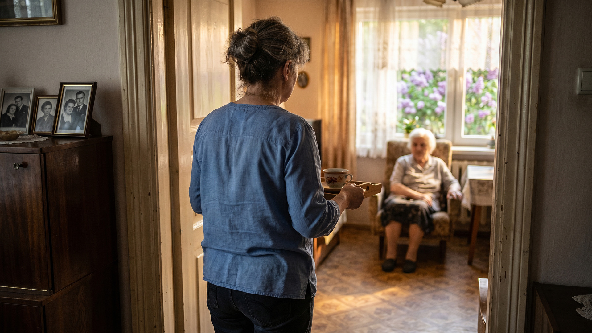 Mama zachorowała na Alzheimera. Mam troje rodzeństwa - brata w Gdańsku, siostrę w Anglii, brata pod Krakowem. Na rodzinnej grupie na WhatsAppie piszą: "Jak mama? Trzymamy kciuki"