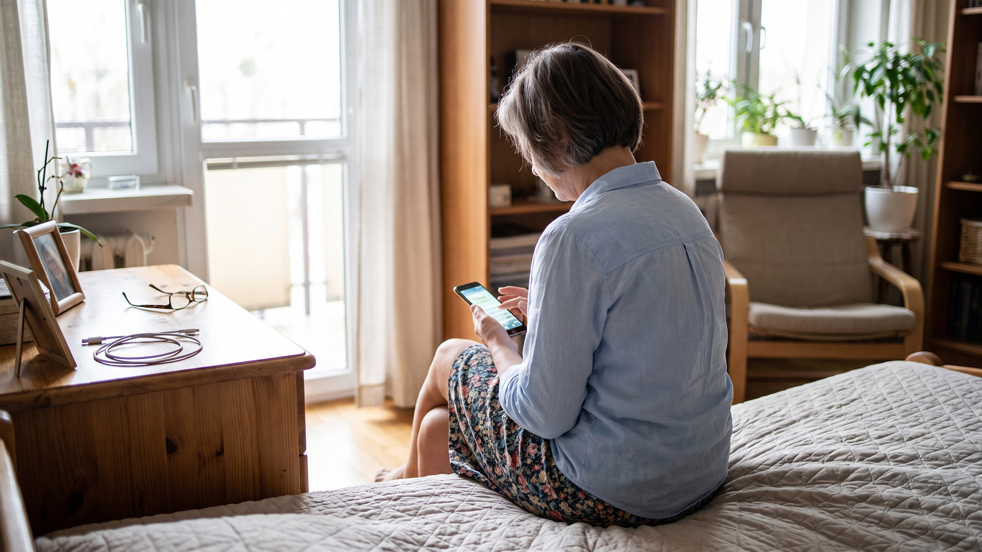 Mąż umarł w środę. W niedzielę jego telefon zawibrował na komodzie: "Czekałam w piątek dwie godziny. Mogłeś chociaż napisać". Kontakt był zapisany jedną literą: M.