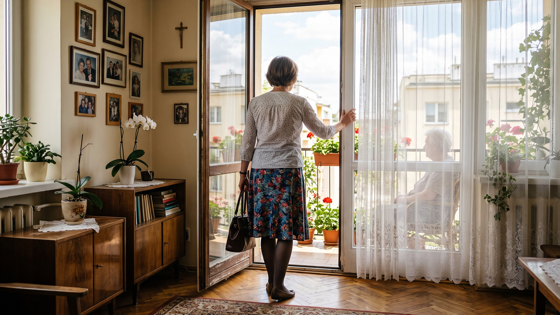 Siostra powiedziała, żeby nie przyjeżdżać - mama po udarze "nie mówi, nie poznaje, po co ci to". W środę przyjechałam bez zapowiedzi. Mama siedziała na balkonie z krzyżówką - rozwiązywała długopisem