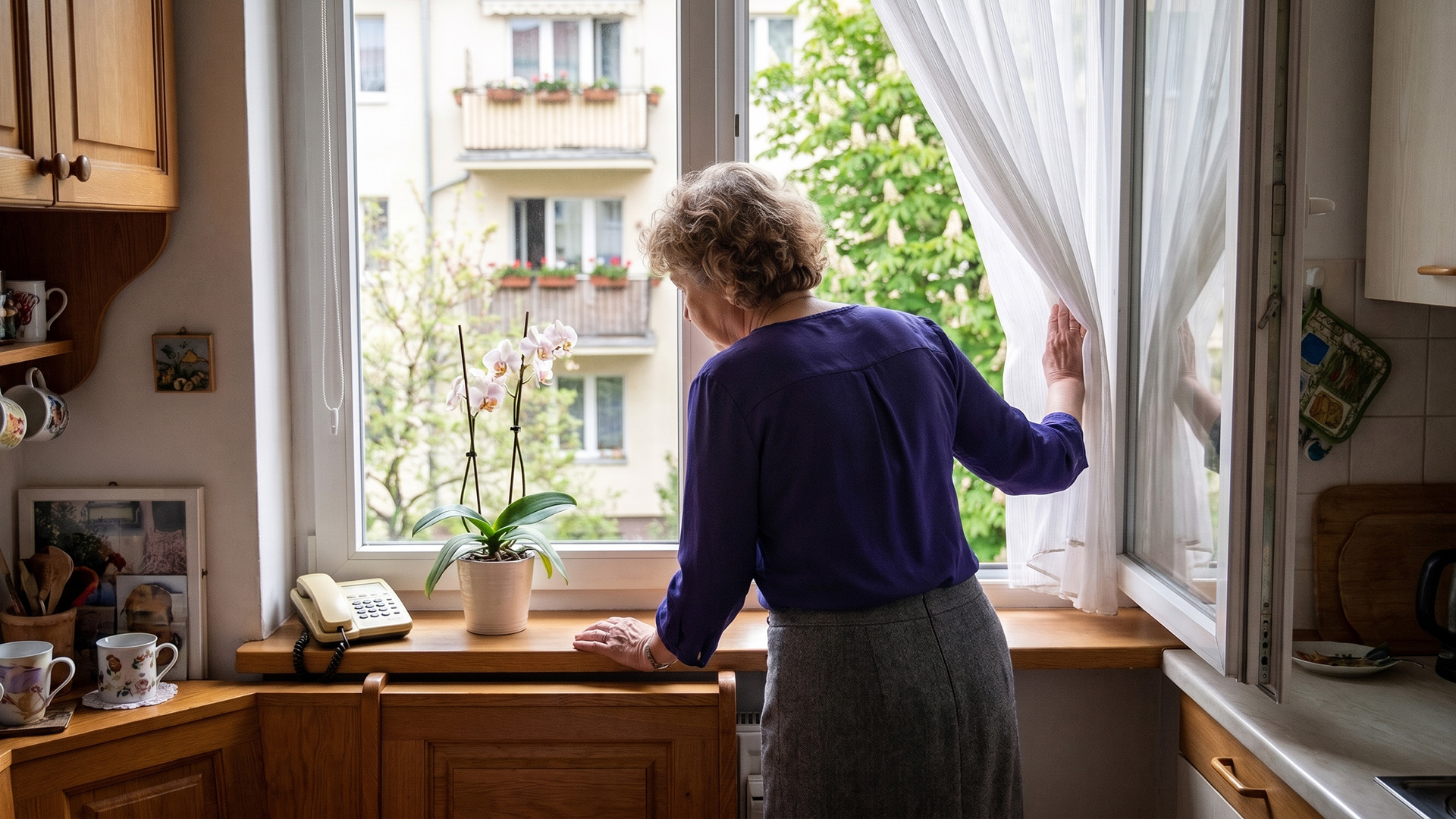 Mąż zostawił mnie dla sąsiadki z klatki B w 2008 roku. W poniedziałek zadzwoniła do mnie jej córka, dwadzieścia dwa lata: ojczym po udarze leży w szpitalu w Koninie, matka od lat w Holandii, ona studiuje w Gdańsku