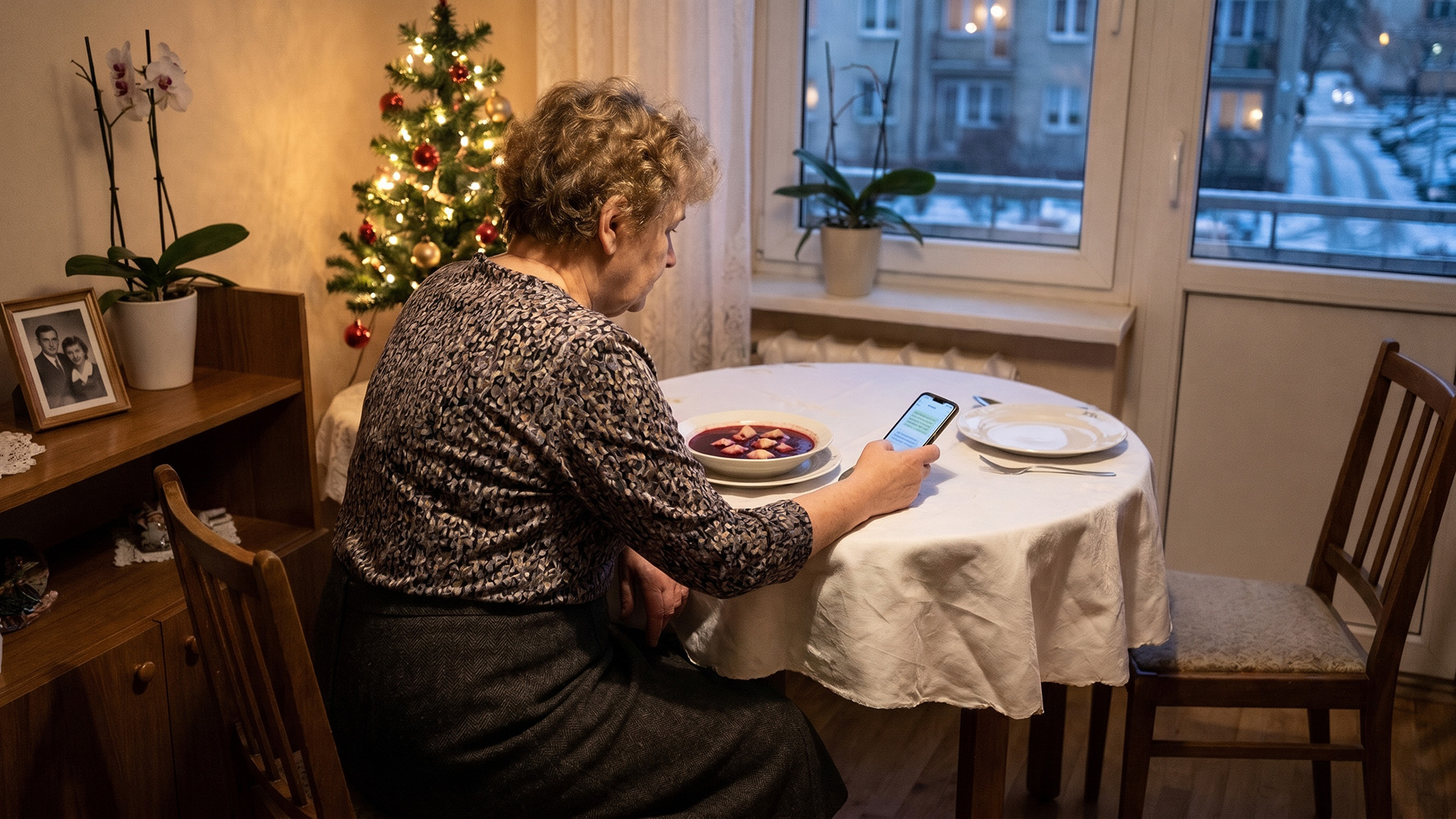Powiedziałam córce, iż jej mąż pożyczył ode mnie dziesięć tysięcy "na samochód" i od dwóch lat nie oddał ani złotówki. Wigilię córka zrobiła w tym roku u siebie, dla całej rodziny. Mnie przysłała esemesa z życzeniami